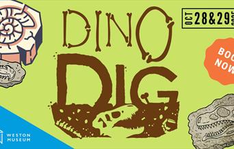 Dino Dig event poster