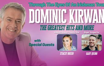 Dominic Kirwan in pink jacket