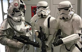 Stormtroopers from Star Wars