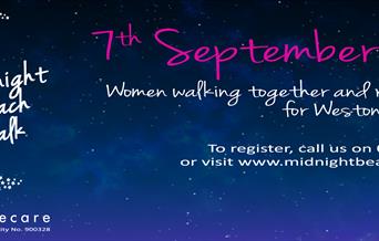 Midnight Beach Walk Fundraiser for Weston Hospicecare