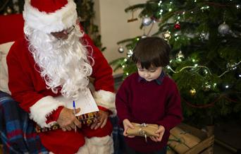 Meet Father Christmas in Taunton, Somerset