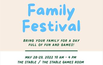 Family festival poster