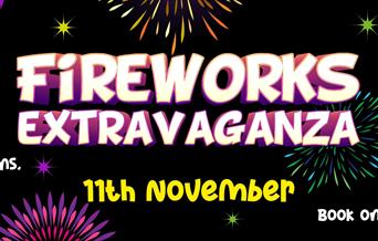 Poster advertising a firework display