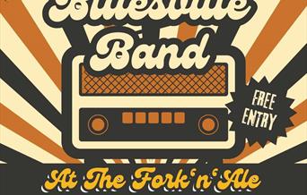 A poster advertising live music nights