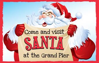 Santa’s Grotto at the Grand Pier