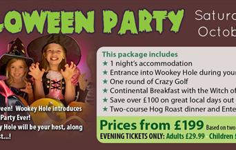 Halloween Party at Wookey Hole