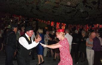 WW2 Themed Hangar Dance