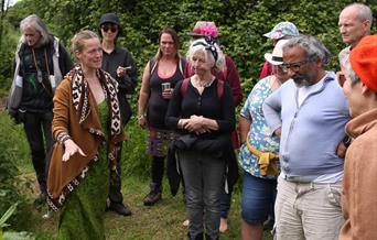 A group of foragers