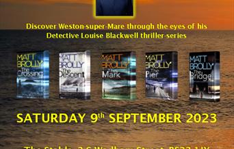 A UNIQUE EVENING WITH AUTHOR  MATT BROLLY