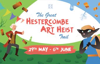 Join Cassie the Cat Burglar on this art-inspired May half term trail!