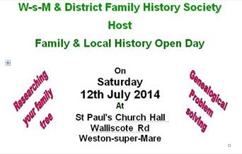 Weston-super-Mare District Family History Society Open Day