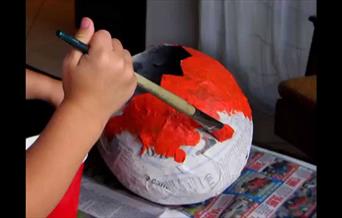 Free Super Saturday! Paper Mache Money Boxes