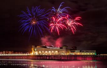 Fireworks at Sea