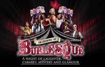 .Images of burlesque dances with feathers, singers with microphones and velvet curtains.