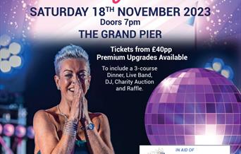 A poster for a charity ball