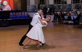Weston Hospicecare Strictly Fun Dancing couple