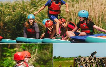 Summer Holiday Day Club: Kayaking, Low Ropes & Assault Course