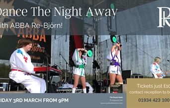 ABBA tribute act live at The Royal Hotel
