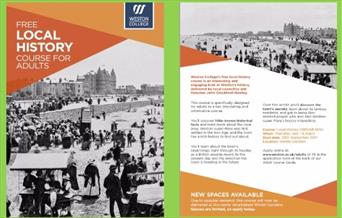 Free Local History Course at Weston College