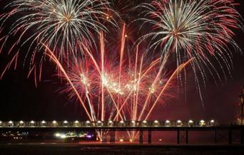 Grand Pier Fireworks February