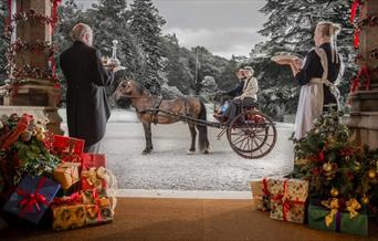 A Victorian Christmas scene