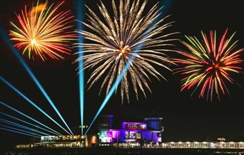 Fireworks at Sea