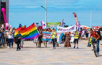 Weston-super-Mare Pride parade