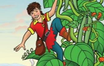 Bristol Old Vic Jack climbing up beanstalk