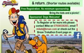 Brean Trekathon. Sponsred Walk for the Childrens Hospice South West
