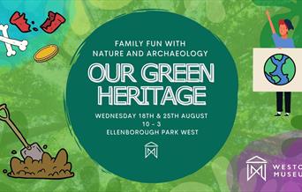 Green heritage poster