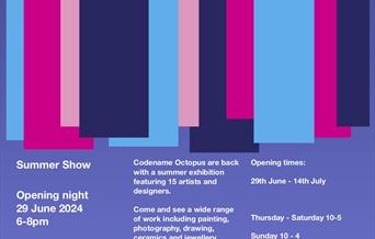 exhibition flyer