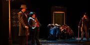 Cast of Dr Jekyll and Mr Hyde on stage