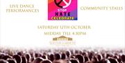 Stop Hate Celebrate poster event Winter Gardens Weston-super-Mare Pride