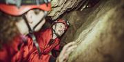 Climbing at Mendip Activity Centre