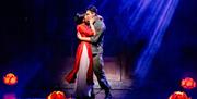 MISS SAIGON. Julianne Pundan (Kim), Jack Kane (Chris). Photo Danny Kaan.