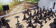 Hutton Moor Leisure Centre training gym spin class bikes