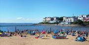 Busy Marine Lake beach