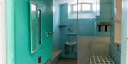 inside of an empty prison cell