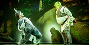 Donkey and Shrek