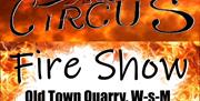 Tiny Circus Fire Show poster