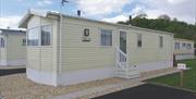 Riverside Holiday Village static caravans exterior Visit Weston-super-Mare