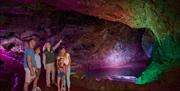 Wookey Hole caves family tour