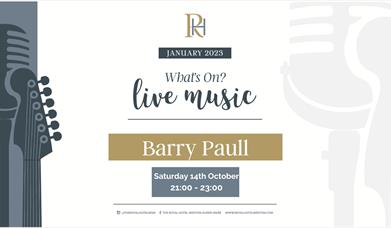 Barry Paull Live at the Royal Hotel.