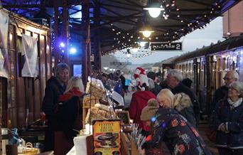 Minehead Station Christmas Market