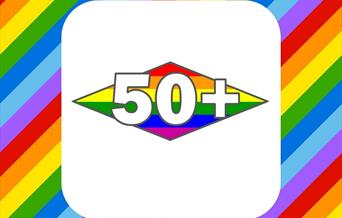NSLGBT+ Forum 50+ Drop In Logo