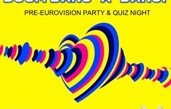 Eurovision logo and full details of event.