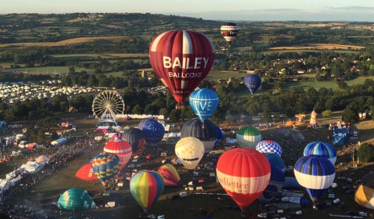 Bristol Balloon Fiesta Balloon Flights with Bailey Balloons