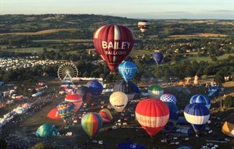 Bristol Balloon Fiesta Balloon Flights with Bailey Balloons