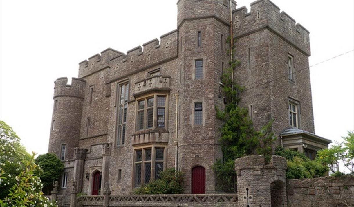 Banwell Castle exterior Visit Weston-super-Mare