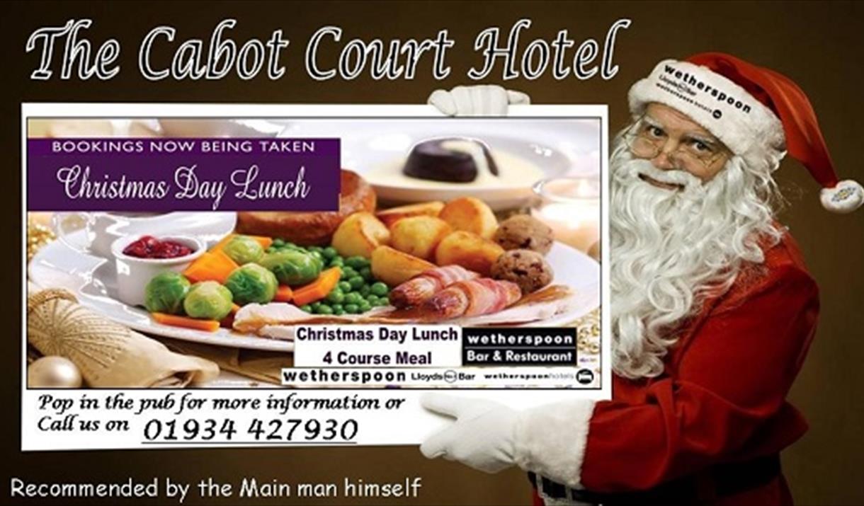 Christmas Day Lunch at the Cabot Court Hotel